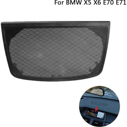 Central Control Instrument Panel Loudspeaker Dashboard Speaker Cover Grille for BMW X5 X6 E70 E71 E72