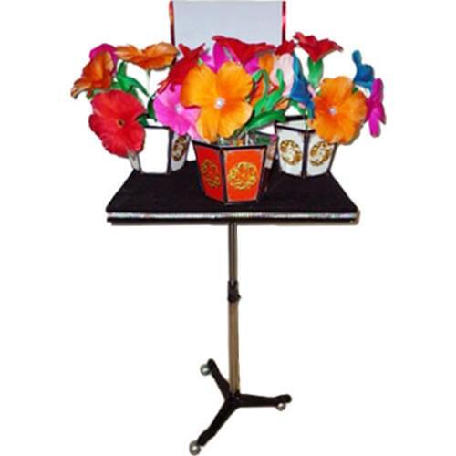 Appearing Bouquet & Vase Table Magic Tricks Stage Magia Appearing 3 Flower Pots Magie Mentalism Illusion Gimmick Props Magician