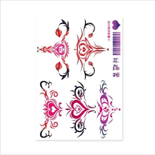 Navel Sticker Sexy Navel For Women Waterproof Temporary Fake Body Art Sexy Lasting Simulation Tattoo Sticker T1858
