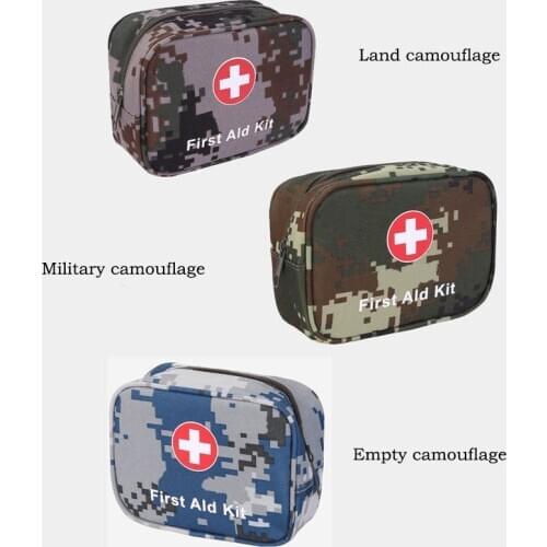 Outdoor FIrst aid Storage Bag 2020 Camouflage fFeld Survival Tactical Emergency Kit fire Earthquake Escape Medical Kit
