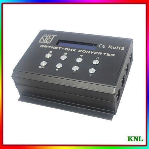 Led DMX Controller ARTNET DMX Signal Converter USB Interface for Dot Matrix Stage lighing Control Multicolor Multistage Lighting