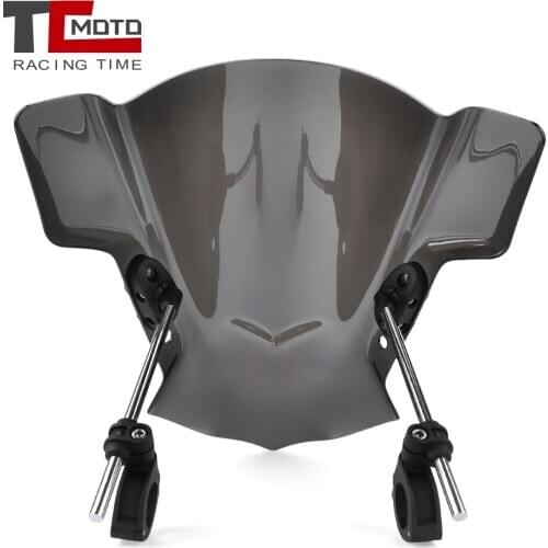 For Kawasaki Z1000 Z750 ER6N ER-6N Z750R ZR1100 ZR7S Motorcycle Windscreen Windshield Covers Screen Motorbikes Deflector