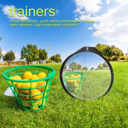 Golf Swing Practice Mirror Golf Putting Mirror Alignment Training Aid Swing Trainer Golf Outdoor Training Accessories