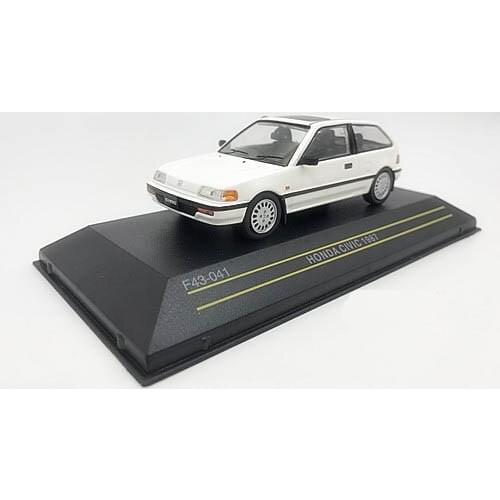 1:43 HONDA CIVIC 1987 Alloy model car Metal toys for childen kids diecast gift