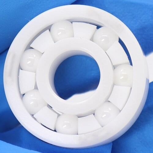 17287 Full Ceramic Bearing 1PC 17*28*7 mm ABEC-9 ZrO2 Material 17287CE Non Standard All Zirconia Ceramic Ball Bearings