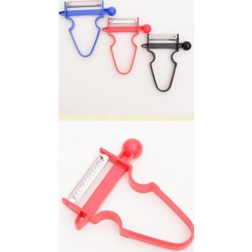 200sets 3pcs Set Slicer Shredder Peeler Julienne Cutter Multi Peel Stainless Steel Blade Zesters Kitchen Tools Magic Trio Peeler