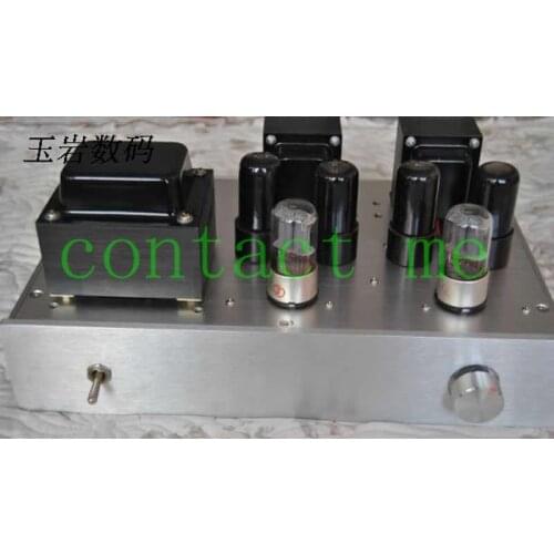 6N9P pushes 6P6P push-pull tube amplifier, the sound is perfect, the output power is 10W. Can push general bookshelf boxes