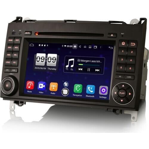 7" Android 10.0 OS Car DVD Multimedia GPS Radio System Player for Volkswagen Crafter 2006+ with 2 UI Styles Unique Design