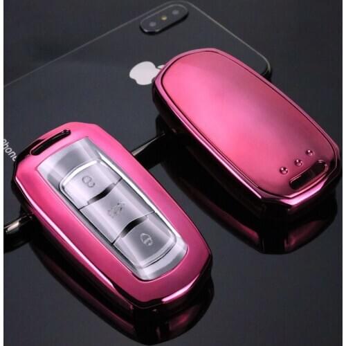 Colorful New Soft TPU Car remote key case For Geely Atlas Boyue NL3 EX7 Emgrand X7 EmgrarandX7 SUV GT GC9 borui Auto Accessories