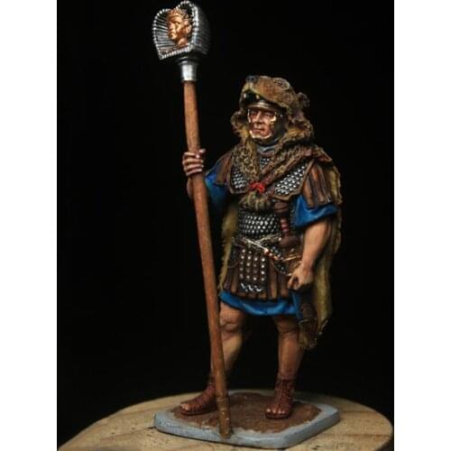 Imaginifer Tin Metal Ancient Soldier Model Rome Main Force of Legion Brigade 1/30 60mm DIY Figurines Home Desktop Decor