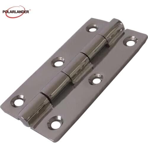 Round Turn Button Butt Hinge Hardware Hatch Strap Grade Cast 1pc Boat hinge Folding Boat Door Flush Door Strap 10x10x0.5cm