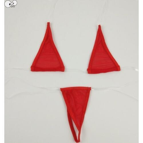 Micro Extreme G String Women Bikini Set Sexy Triangle Brazilian Mini Swimwear Beachwear Sunbathnig Bathing Suit Thongs Swimsuit