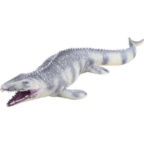 45CM Mosasaur Model Dinosaur Animal Model Realistic Figure Christmas Gift Soft Realistic Mosasaur Dinosaur Model Toy