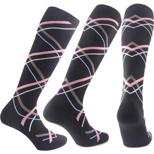 Men Women Travel Compression Socks 20-30 Mmhg Fit For Medical Varicose Veins Leg Relief Pain ,Edema, Diabetes, Marathon Socks