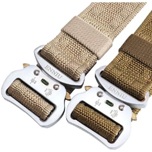 New Multifunctional Outdoor Tactical Belt Mens Special Military Equipment Armed Training Combat Belt