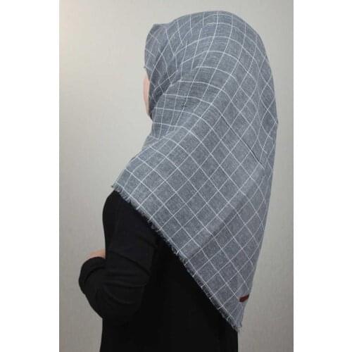 POLOİST PATTERNED MUNICH LINEN SCARF-DESEN-02-RENK-08