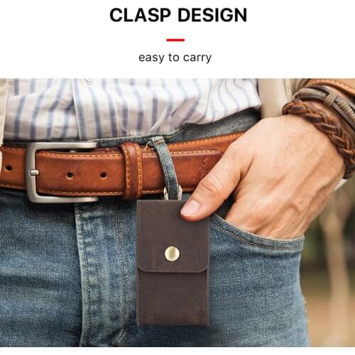 Portable Earphone Storage Bag Retro Style Leather Charging Case Protective Cover Shell for Microsoft Surface Earbuds Accessories