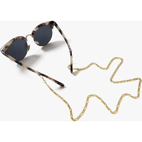 Simple Glasses Chain Sunglasses Chain Sunglasses Masked Glasses Gold Chain Lanyard