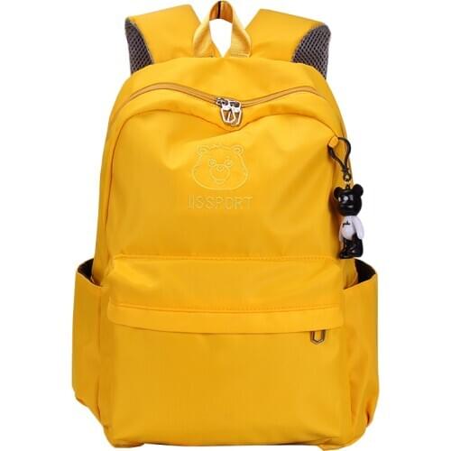 Womens waterproof backpack female Korean version of the college style backpack high school junior high school student schoolbag