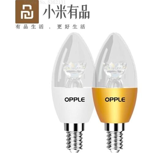 Youpin E14 LED Candle Bulb 3W 5W Led Light Warm Cool White Candle Bulbs Chandelier Lamp For Chandelier Lighting Home Decoration