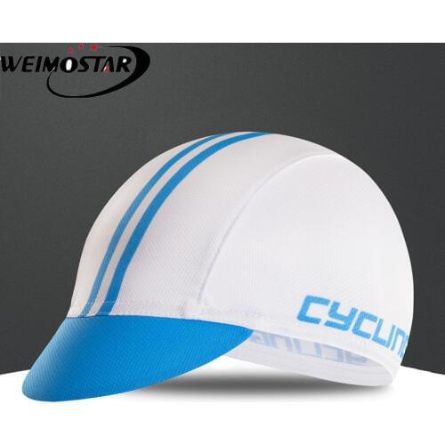 Weimostar Team Coolmax Pro Team Ciclismo USA Breathable Summer Windproof Anti-sweat Cycling Cap Bike Hat Riding Caps 4-Colors