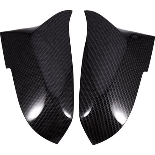 1 Pair Carbon Fiber Car Rear View Mirror Cover Cap For Bmw F20 F22 F30 F31 F32 F33 F36 F34 F35 Side Mirror Cover Trim 5116729274