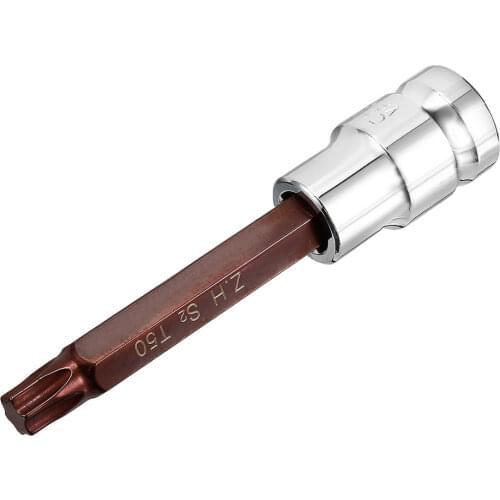 UXCELL 1/2-Inch Drive T50 Torx Bit Extra Long Socket, S2 Steel in DIY Hand-making, Automotive Repairs