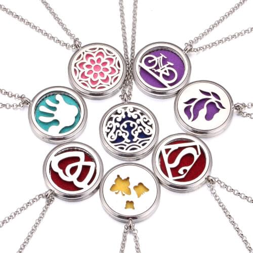 Aromatherapy Diffuser Necklace Jewelry Perfume Aroma Necklace Diffuser Pendant Essential Oil Diffuser Necklace for Women Jewelry