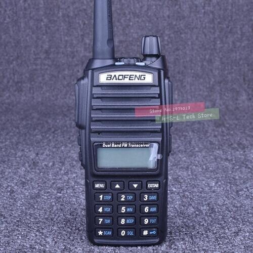 BaoFeng UV-82 Professional Dual Band VHF UHF Walkie Talkie VOX FM Handheld HF Transceiver Interphone Handheld Two Way Radio