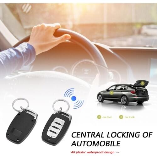 Car Remote Locking Central Door Kit Universal Car Remote Central Door Lock Kit Keyless Entry Alarm System 410/T208