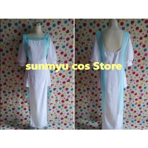 Free Shipping!Overwatch Mercy Angela Ziegler dress Cosplay Costume,Custom Size Halloween Wholesale