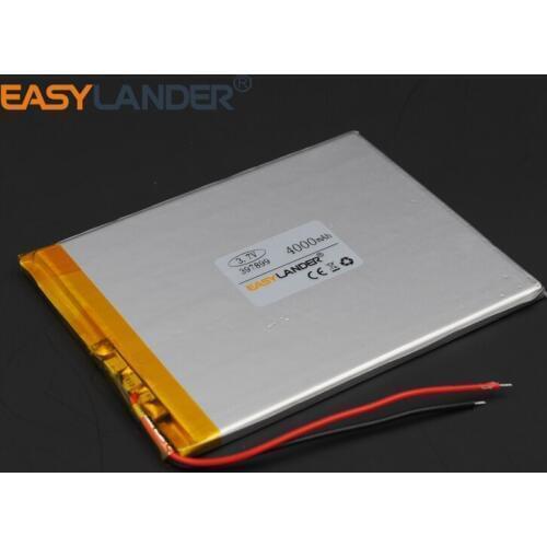 3.9x78x99mm 3.7V 4000mAh Polymer Li-ion Battery For Bluetooth Notebook Tablet PC PDA E-Book Power Bank Portable DVD GPS 397899