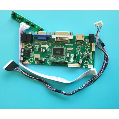 Kit For LP156WF1(TL)(E1) 15.6" DVI Panel Controller board 40pin LVDS 1920X1080 Screen Monitor HDMI VGA LED LCD Audio card DIY