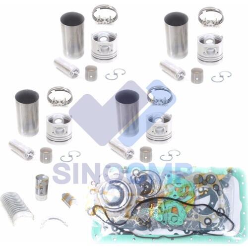 4D31 4D31T Engine Rebuild Kit For Kato HD250 HD400 HD450 Excavator Mitsubishi Fuso Canter Truck