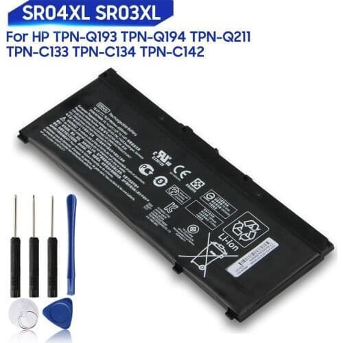 Original Replacement Laptop Battery SR04XL SR03XL For HP HSTNN-DB7W 15-CE 15-CB15-DC 15-CX Omen15 TPN-Q211 Q193 Q194 TC133 C134