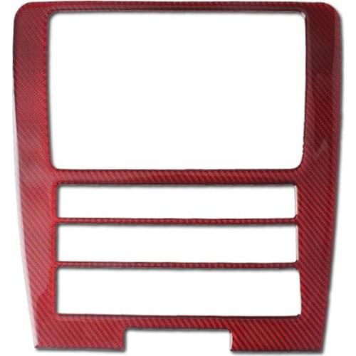 For Ford Mustang 09-13 Navigation control panel paste Car Ignition Decoration Automotive Interior Accessories