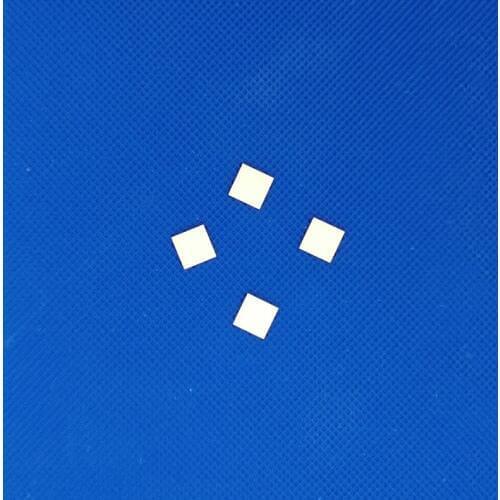 Piezoelectric Ceramic Plate Transducer 9*9*0.73mm-PZT4 Ultrasonic Sensor Energy/Electricity harvesting Sheet Pressure Sensor