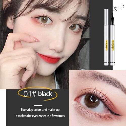 5 Color Eye Makeup Eyeliner Pen Waterproof Colorful Liquid Make Up Comestics Long-lasting Black Eye Liner Pencil Make Up Tool