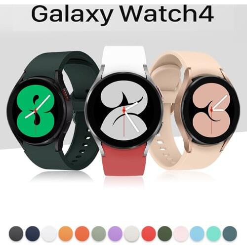 Strap For Samsung Galaxy Watch 4 classic 46mm 42mm smartwatch Silicone Ridge Sport Bracelet Galaxy Watch 4 44mm 40mm band