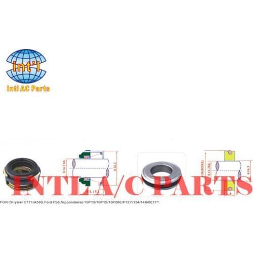Auto ac compressor shaft seal for Ford F56/ for Chrysler C171/A590/10P13 10P15 10P08E P127/134