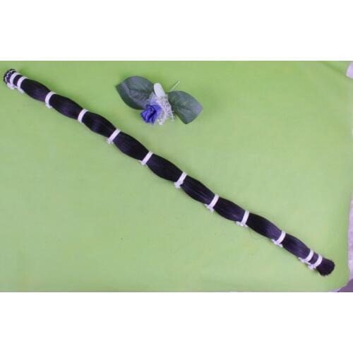 High quality 250g Bow Hair For violin cello bow Natural Horse Tail Violin bow parts Black Color