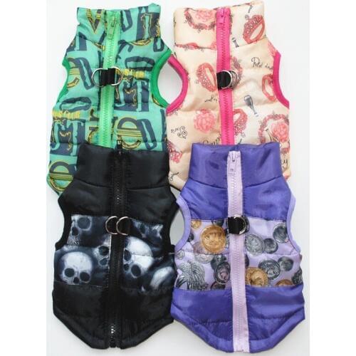 High-quality Winter Pet Dog Clothes Windproof Dog Vest Down Jacket Puppy Small Dogs Clothes Warm Chihuahua Apparel Pet Supplies