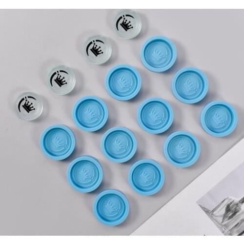 6PCS Silicone Mold For Resin International Chess Shape Silicone Uv Resin DIY Clay Epoxy Resin Chess Making Tool