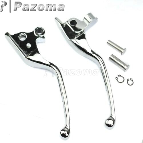 Aluminum Motorcycle Brake Handle Brake Clutch Levers For Harley FLH 2008-2013 Road King Electra Street Road Glide Brake Levers