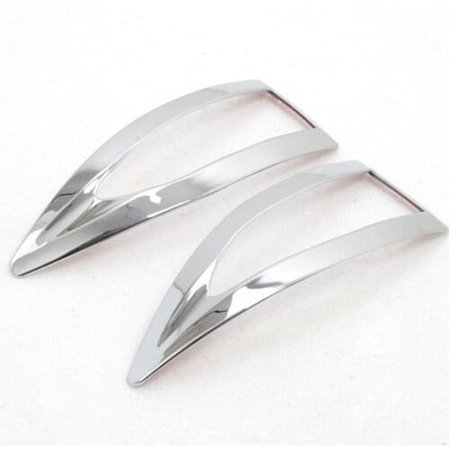 BBQ@FUKA Chrome Rearview Mirror Molding Strip Trim For Nissan TEANA Altima 2013 2014 2015