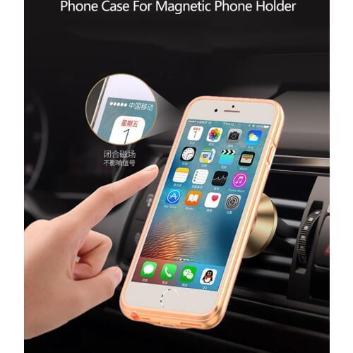 External Battery Charger Case For iPhone 6 6s 7 8 plus Cell Phone Power Bank Powerbank Charging Cases Cover Built in Metal Sheet