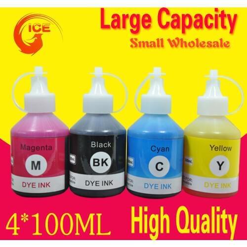 For Brother DCP-T300 DCP-T500W DCP-T700W DCP-T800W T300 T500 Printer Cartridge Ink Refill Kits. 400ML ink for Brother Printer