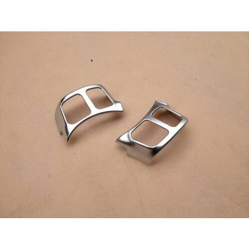 For Lexus NX 2015 2016 ABS Chrome Steering Wheel frame decorative sticker accessories moulding trim