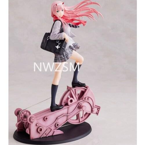 Sexy Anime DARLING in the FRANXX Figure Toy Zero Two 02 Sexy Girl PVC Action Figure Collection Model Doll Toys 28cm