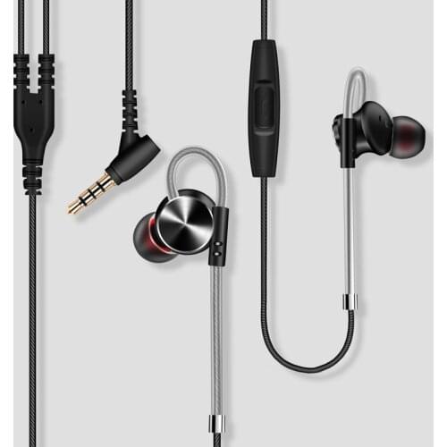 FONGE W3 Metal Magnetic In-ear Eeaphone Stereo Super Bass Earphone with Mic for Mobile Phone
